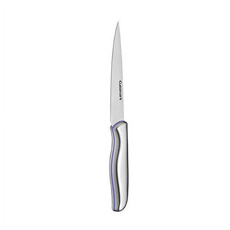 New Cuisinart Classic Metallic Black Knife Set 6 Knives w Blade Guards  Kitchen