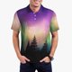 thumbnail image 1 of Fotbe Northern Lights Camiseta Polo de Golf para Hombre con Estampado – Camisa Deportiva Transpirable con Cuello Abotonado-X-Large, 1 of 6
