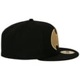 thumbnail image 4 of Batman Gold Logo Black Colorway New Era 59Fifty Fitted Hat-7 5/8 Fitted, 4 of 6