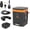 Black Multi Function Air Pump Full Kit, variant on Worx WX092L.9 20V Power Share Portable Air Pump Inflator (Tool Only)