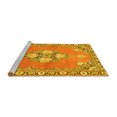 thumbnail image 2 of Ahgly Company Machine Washable Indoor Rectangle Persian Yellow Traditional Area Rugs, 2' x 5', 2 of 4