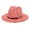 Pink, variant on Vrotazzy Big Brim Straw Panama Jazz Fedora Ladies Beach Travel Sun Fisherman Hat,Size One Size