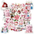 thumbnail image 5 of 35pcs Cute Santa Stickers Christmas Candy Stickers Pink Snowman Stickers for Laptops Suitcases Notebooks, 5 of 9