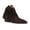 Dark Brown, variant on XYD Women Chic Fringes Ankle Boots Stacked Chunky Heels Cowboy Pointed Toe Pull-on Booties Versatile Dress Shoes Size 4.5 Dark Brown