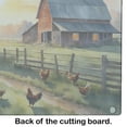 thumbnail image 5 of Carolines Treasures DAC7691LCB 15 x 12 in. Chicken Farmyard Sunrise Glass Cutting Board, 5 of 5