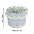thumbnail image 2 of Stylish Fabric Desktop Organizer For Girls Versatile Home Textile Storage Solution For Tidy Desks And Clutter-Free Spaces 5PCS, 2 of 3