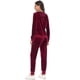 thumbnail image 5 of Conjunto deportivo de mujer, sudadera con capucha y pantalón de chándal con cremallera, de terciopelo supersuave y elástico. Chaqueta y pantalón de chándal., 5 of 5