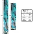 thumbnail image 3 of GZHJMY Blue Marble Texture Table Runner Machine Washable Polyester Table Runner Rectangle Reversible Dresser Scarves Table Decor 13 x 70 Inch, 3 of 7