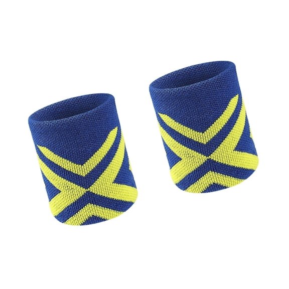 WINDLAND 1 Pair Sweatbands Sports Basketball Wristband Sweat Band Tennis Wristbands Absorbent Sweatbands for Gym Tennis Fitness