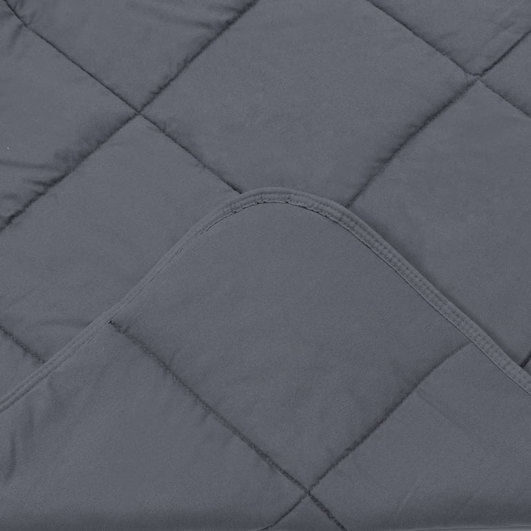 Teler 5 lb Kids Weighted Blanket, Toddler Size, Gray photo 4