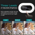 thumbnail image 4 of NexiGo N930E 1080P Webcam with Ring Light & Privacy Cover, for Zoom/Skype/Teams, 4 of 9