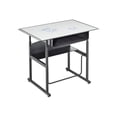thumbnail image 4 of Safco AlphaBetter Stand-Up - Table - rectangular - white - black base, 4 of 6
