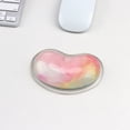 thumbnail image 4 of Soft Gel Wrist Rest Ergonomic Silicone Gel Cushion for Mouse Transparent Love Heart Comfortable Cool Wrist Support Pad for Laptop Office Work Computer Gaming, 4 of 7