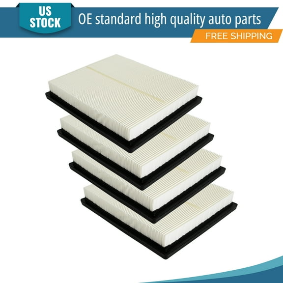 YXPCARS 4PCS Front Engine Air Filter for Toyota RAV4 2016-2018 Prius 2010-2015 Prius Plug-In 2012-2015 Lexus CT200h NX300h, New Air Filter Replacement (CA10741)