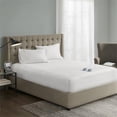 thumbnail image 2 of Pemberly Row Protège-Matelas Chauffant Imperméable en Tissu Polyester 39x80 Pouces Blanc, 2 of 11