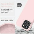 thumbnail image 4 of Compatible with iPhone 14 Case,[Silky Touch Premium Liquid Silicone] [Soft Anti-Scratch Microfiber Lining], Ultra Slim Shockproof Protective Case for iPhone 14 - Chalk Pink, 4 of 12