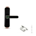 thumbnail image 1 of Door Lock, Biometric Fingerprint Digital Keypad Keyless Entry Code Smart Door Lock w/ Handle ,Easy to Install, 1 of 7