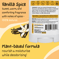 thumbnail image 3 of MONA Natural Underarm Deodorant for Kids, Vanilla Spice, Hypoallergenic, Magnesium and Zinc, 1.76 oz, 3 of 10