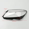 thumbnail image 3 of For Left Right Side Headlight Cover Headlamp Lens Lenses For W205 C180 C200 C300 2015-, 3 of 8
