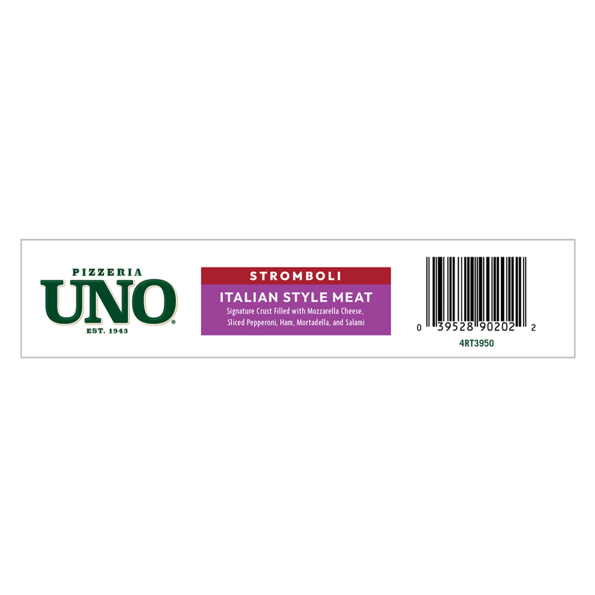 Pizzeria Uno Italian Style Meat Stromboli, 5 oz, Twin Pack, Frozen