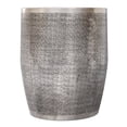 thumbnail image 6 of Simpli Home Johnsen 18 inch Wide Boho Web Pattern Metal Accent Table in Antique Silver Iron, Assembled, 6 of 6