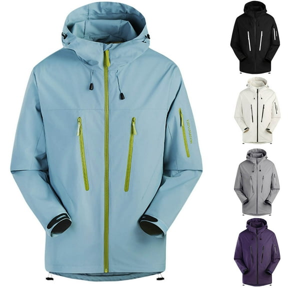 Olyvenn Waterproof Women's Ski Jacket, Designed in USA, Women's Insulated Mountain Snow Jacket & Snowboard Jacket Gray 12