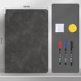 thumbnail image 2 of Reusable Whiteboard Notebook for Indoor Use Expertly Crafted Portable Writable Desk Memo Pad with A5 Leather-Style Skin for School Home, 2 of 2