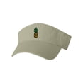thumbnail image 1 of Adult Pineapple Embroidered Visor Dad Hat, 1 of 1