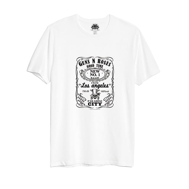 Camiseta Guns N Roses Paradise City 100% algodón 165 g/m2