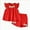 Watermelon Red, variant on KPOPLK Toddler Baby Girl Summer Clothes 3D Flower Ruffle Sleeveless Smocked Tunic Top Shorts Set Cotton Linen Outfit 2Pcs cowgirl outfit for toddler(3-4 Years,Coffee)