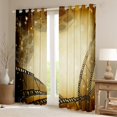 thumbnail image 2 of Manfei Vintage Film Black Out Curtains for Kids, Cinema Tricket Curtains Pack of 2 (42x63 Each), Movie Theater Theme Bedroom Curtains, Curtains Blackout Home Decor, 2 of 6