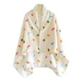 thumbnail image 3 of Soft Thick Wearable Blanket Shawl Wrap for Home Travel Students All Season Comfort Wraps, 3 of 7