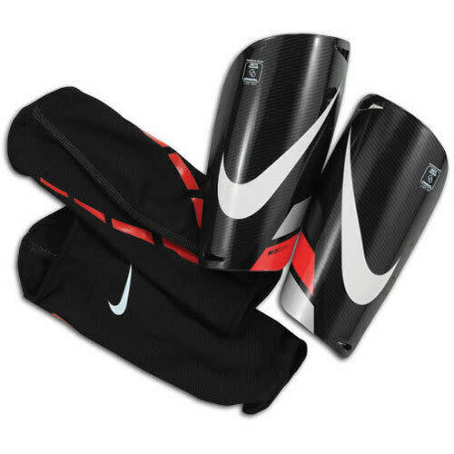 Nike Mercurial Lite 2011-2012 Slip Shield-Black/Red/Silver - Walmart.com