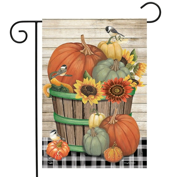 Briarwood Lane Bountiful Bushel Garden Flag