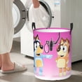 thumbnail image 5 of Johaoi Bluey Pattern Round Large Laundry Basket -Storage Basket - Toy Storage Basket, Perfect as Hamper, Kids Room Storage, and Toy Containment-, 5 of 6