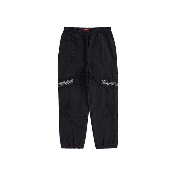 Supreme Men's Jacquard Panel Track Pant Black, from StockX