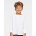 thumbnail image 5 of Baby Toddler Fine Jersey Long Sleeve Tee T-Shirts , white , 2T, 5 of 7