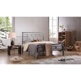 thumbnail image 4 of Hodedah Complete Metal Full Size Bed in Gray, 4 of 4