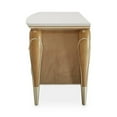thumbnail image 3 of Michael Amini Villa Cherie Wood & Marble Media Cabinet - Caramel, 3 of 4