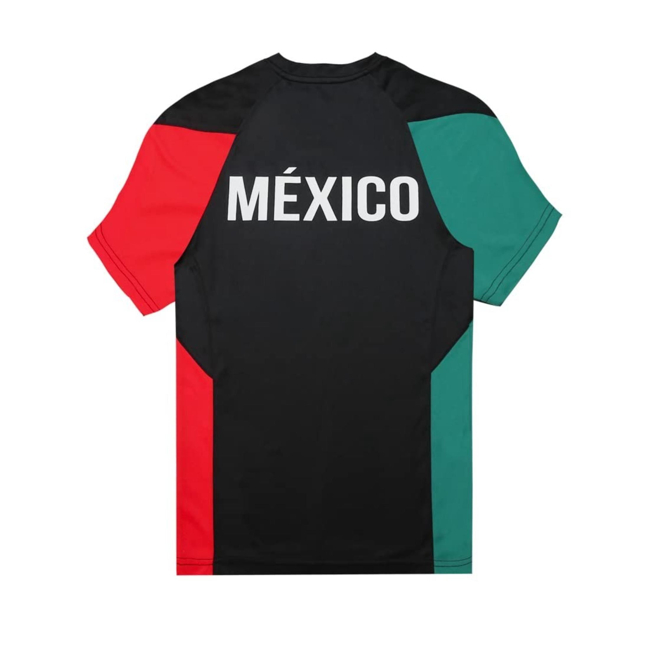 Icon Sports Official Licensed Mexico National Soccer Day Game Day Shirts Athletic Active Training Game Tee Top |Striker,Black, Large