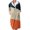 Orange, variant on Women Robes Womens Warm Long Cozy Printed Bathrobe Loungewear Pajama House Coat Sleepwear Home