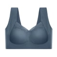 thumbnail image 1 of Sujetador de copa fija de seda de hielo sin costuras de malla color piel, colección de realce de pecho sin aro de acero, ropa interior sexy de belleza para mujer de verano, 1 of 1