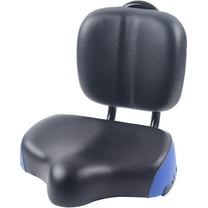 Bike Seat Bike Seat for Men and Women Comfortable Extra Wide Bicycle Seat Bike Saddle Comfort Soft Back Rest Cushion for Tricycle Mountain Exercise Bike