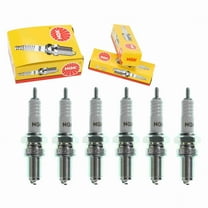 6 pc NGK 2420 Standard Spark Plugs for 09482-00184 4114 662 92070-1034 94701-00266 94703-00266 98069-59717 A59C A61 X27ES-U Ignition Wire Secondary