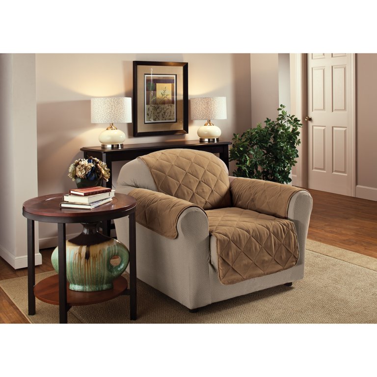 Innovative Textile Solutions 1-Piece Faux Suede Chair Furniture