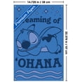 thumbnail image 3 of Disney Lilo and Stitch: Sleep Trends - Dreaming Of 'Ohana Wall Poster with Push Pins, 14.725" x 22.375", 3 of 4