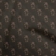 thumbnail image 1 of oneOone Cotton Cambric Brown Fabric Floral Craft Projects Decor Fabric Printed By The Yard 42 Inch Wide, 1 of 5