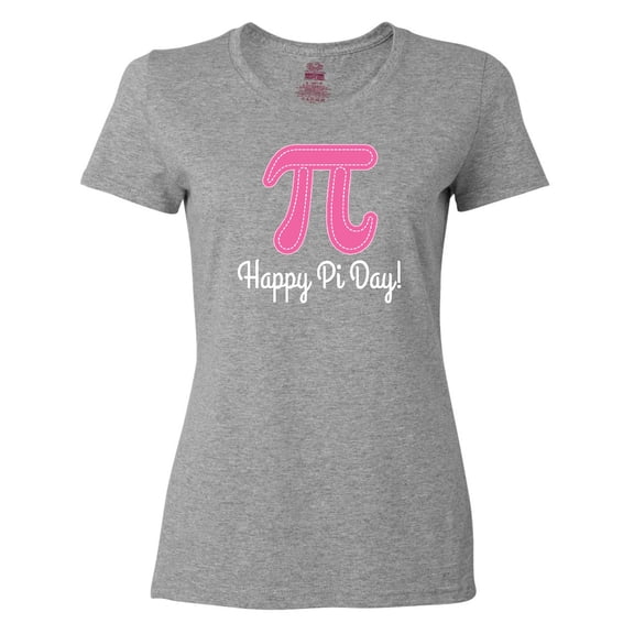 Inktastic Happy Pi Day Pink Math Symbol Women's T-Shirt