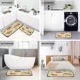 thumbnail image 4 of Cute Squirrel and Nut Kitchen Mat - Cushioned Anti Fatigue Kitchen Rug Set of 2, Non Slip Waterproof Kitchen Mats for Kitchen, Laundry, Sink, Office 19.7"×27.6"+19.7"×47.2" Home Decor, 4 of 7