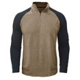 thumbnail image 3 of VBARHMQRT Funny Hoodies Mens Long Sleeved Zipper Turtleneck Sweatshirt Pullover Matching Color Stand Outdoor Hoodie, 3 of 8